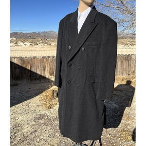 Roberto Vasalli Cashmere blend heavy weight Men  Trench coat (48) Made In Brazil